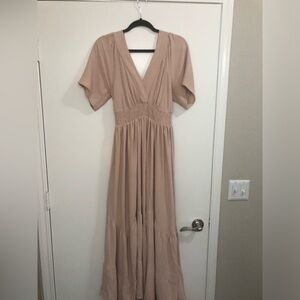 Baltic Born Boho Dress, Small, Blush Color